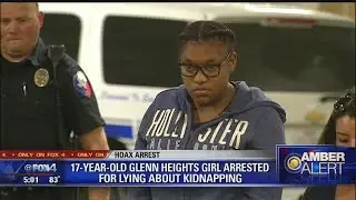 Glenn Heights teen arrested for lying about kidnapping