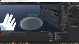 Dynamic hole on surface with Collision in VR, Dev vlog