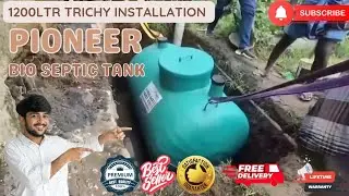 #readymade #septictanks Pioneer FRP #bioseptictank #trichy /மனித கழிவுகளை தண்ணீராக மாற்றும் #biotank