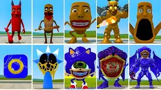 ALL NEW ZOOCHOSIS TUNG TUNG SAHUR FAMILY VS ALL SONIC EATER FAMILY  in Garrysmod!,...