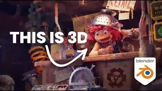 1-Click RENDER to PAINTING: Blender's NEW Paint Filter in 6 minutes