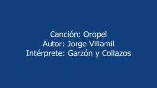 OROPEL -- MUSICA COLOMBIANA -- GARZON Y COLLAZOS