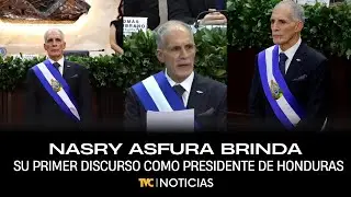 Primer discurso de Nasry Asfura como presidente de Honduras: promesas y mensajes clave