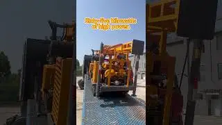 Full hydraulic top drive drilling rig: precise speed control, stable deep hole drilling #drillrig