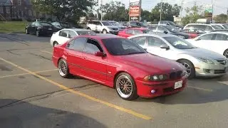 BMW IMOLA RED 540i E39