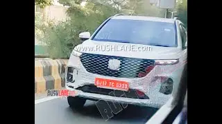 MG Hector Plus - New facelift 6 seater
