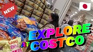 EXPLORE COSTCO SHIN MISATO SAITAMA KEN #satisfying #explore #japan #costco #shopping