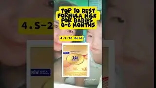 Top 10 Best formula milk for babies 0-6 Months #foryou #baby