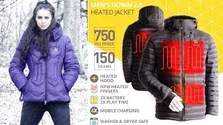 Top 5 - Smart Jackets You Should Buy || Best Digital, Waterproof, Heated & Travel Jackets Ep  #02