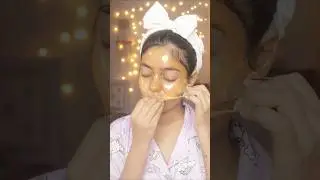 Sirf 15rs💸😱me facial at home😉 #facial #15rs #facialathomestepbystep #everyuthscrub