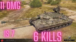 11k Damage | IS7 | Top Gun | High Caliber | Ace Tanker