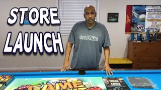 Открытие магазина Game Tight! Футболки, подписанные шары и постеры