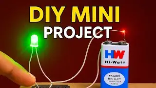 DIY Touch Sensor Light Project 🔥 | Simple School/College Electronics Mini Project #youtube #viral