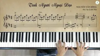 Tình Người Ngoại Đạo | Piano solo | Easy 3 level | Linh Nhi