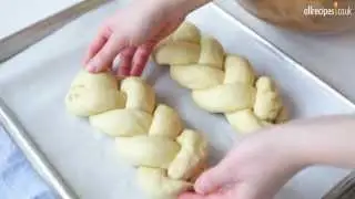 Plaited sesame challah bread recipe