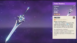 TIDAL SHADOW HOW TO GET Genshin Impact