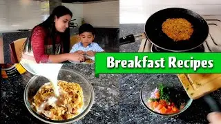 Easy & Healthy Morning Breakfast | Instant Oats Chilla | Muesli | Chia seeds