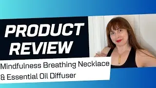 phaxud Mindfulness Breathing Necklace & Essential Oil Diffuser REVIEW!