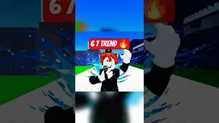 6 7 Roblox Dance Trend 🔥 | Smooth Animation | Roblox Shorts