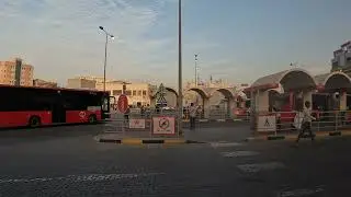 Bahrain bus stop আপনি যে কোন জায়গার যান 3 টাকা ভাড়া
