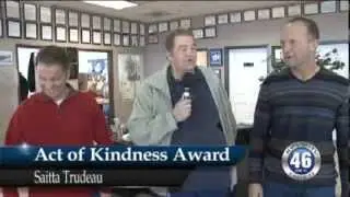 01/06/2014 Act of Kindness Award Saitta Trudeau