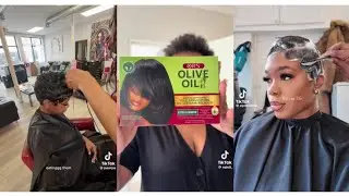 DIY styling pixiecut TikTok Compilation