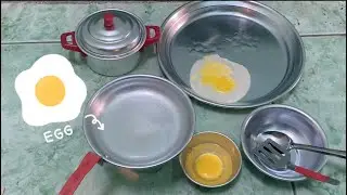 Chơi tr&ograve; chơi nấu ăn tuổi thơ | Play cooking games with egg