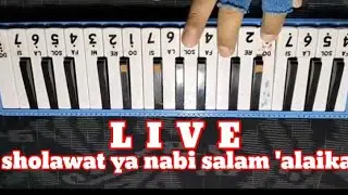 ❤️LIVE Sholawat non stop Ya Nabi Salam &lsquo;Alaika | Pianika TURBO &bull; Halus & Bertenaga