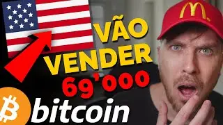 EUA VÃO VENDER 69'000 BITCOINS!