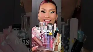 MEZCLE TODOS MIS GLOSSES!!! Tengo 67!!! 🫣 #makeup #gloss