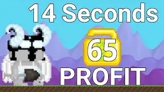 65 WL In 14 Seconds | Growtopia