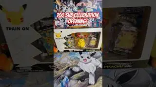 Я открою свой последний продукт от Celebrations, когда наберётся 700 подписчиков! #покемон #pokem...