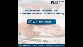 Turn Your Dream Home into Reality with SFA's Easy Home Loan Services in Ahmedabad #shorts #home