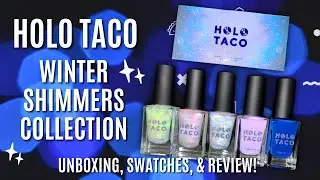 Winter Shimmers Nail Polish Collection! Nail Polish Collection 2022!