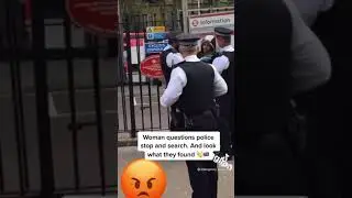 police stop and search and find a knife #tiktok #shorts #police