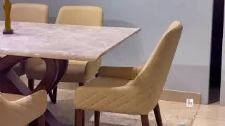 DT 52 6 Seater Marble Dining Set | Get Your Looking Good Furniture Today