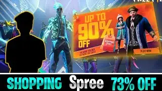 Free Fire Shopping Spree Discount event in | Up 90% off free fire