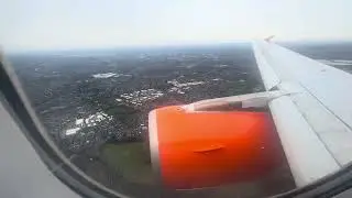 EasyJet G-EZTA Landing Manchester Airport (MAN/EGCC) RWY 23R 04-01-2025