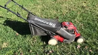 Snapper Big Six Ninja Lawn Mower Model RP21600 - First Lawn Mower Find 2016! - Jan. 4, 2016