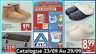 ALDI France Catalogue de la semaine du 23/09/25 au 29/09/25 Bons Plans #aldi  #promo Arrivage
