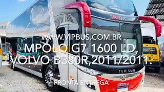 MPOLO G7 LD 1600, Volvo B380R, 2011/2011. R$580.000,00. Vip Bus