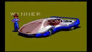 302 Motoroader MC all tracks and endings Movie mode PC Engine CD, HD 60fps