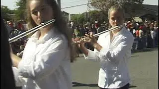 2003 HMB Pumpkin Fest-3-Cunha Band, Farmer John, Vallemar School Bandand