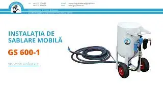 Instalația de Sablare Mobilă de Exterior GS600-1 by GritSablare