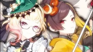 C2 Emilie HYPER CARRY x C6R5 Chiori HYPER CARRY Abyss Luna 3 9 Star Clear