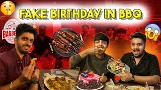 BBQ లో Fake Birthday Celebration 😂🎂 | Full Fun Telugu Vlog | Must Watch Before Going to BBQ