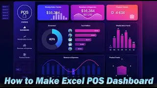 How to Create POS Dashboard in Excel with Seller Filter by Ranking