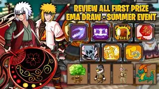 Review All First Prize (Kinjutsu & Pets) - Ema Draw (Summer Event) | Ninja Legends
