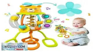 Montessori Teething Toys for 1 Year Old Sensory Pull String Baby Gift