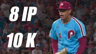 Jesus Luzardo Strikes Out 10, Retires 22 Straight Batters after Giving Up 4 Runs in 1st